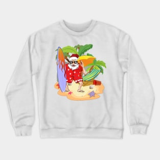 santa claus father christmas Crewneck Sweatshirt